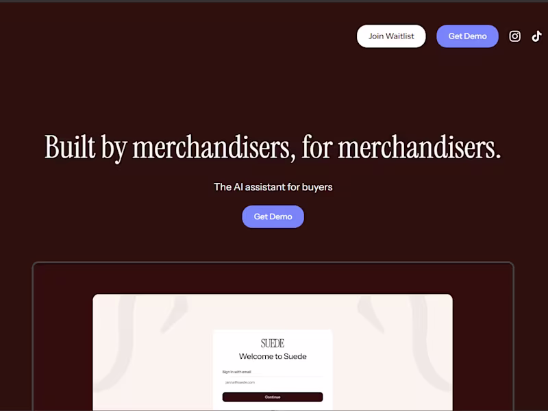 Cover image for Suede — AI-Powered B2B SaaS