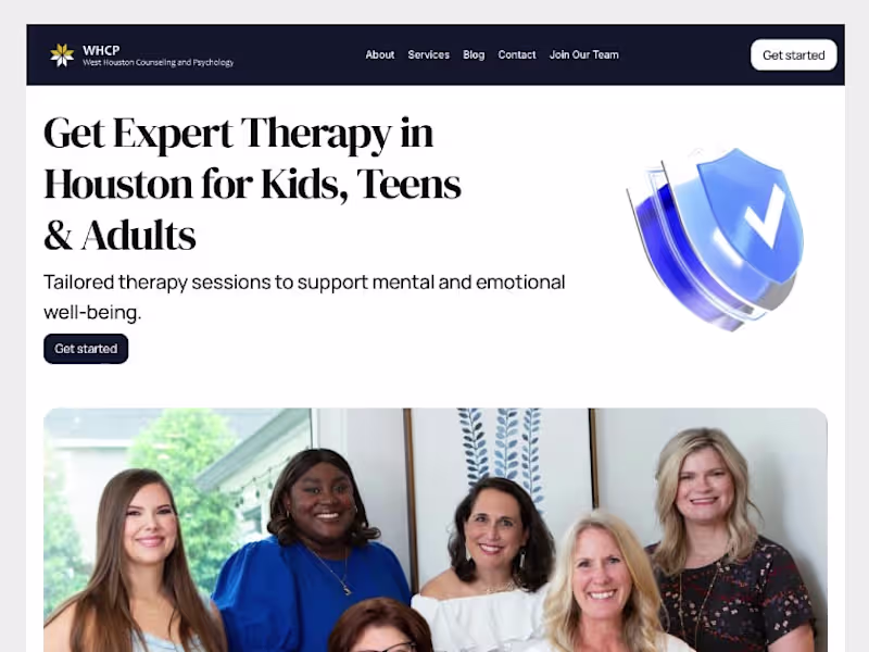 Cover image for Therapy Website in Framer