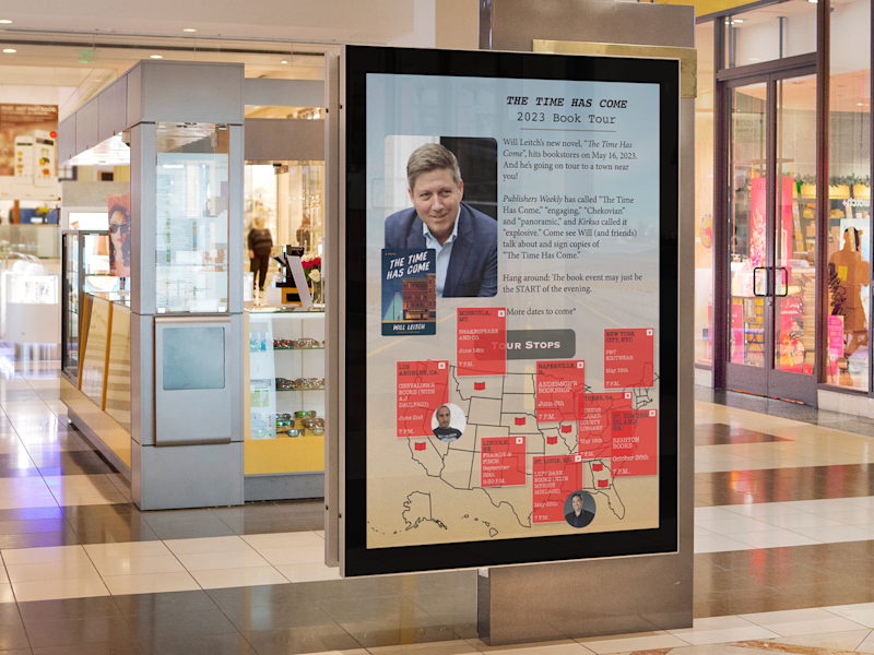 Cover image for Book Tour Brochure
