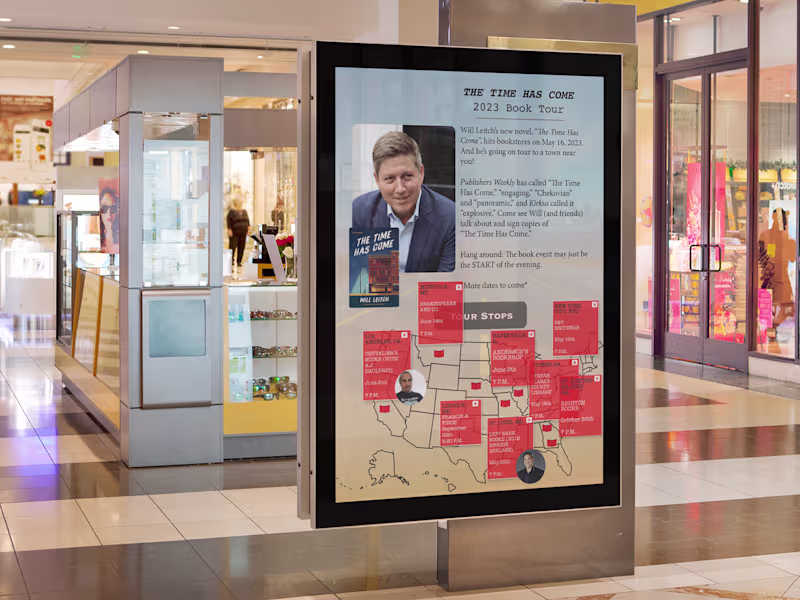 Cover image for Book Tour Brochure