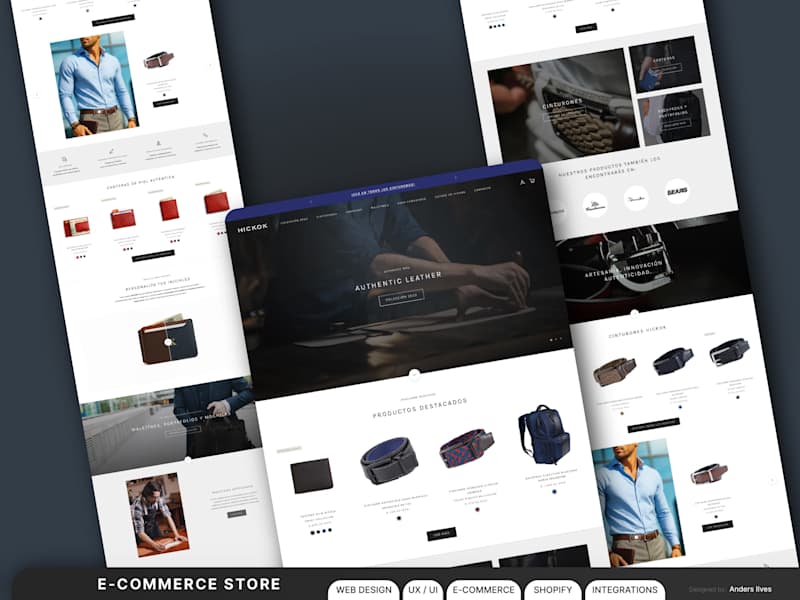 Cover image for Hickok E-commerce Website Development