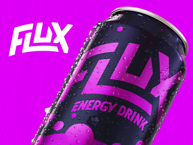 Cover image for Flux Energy Drink Branding