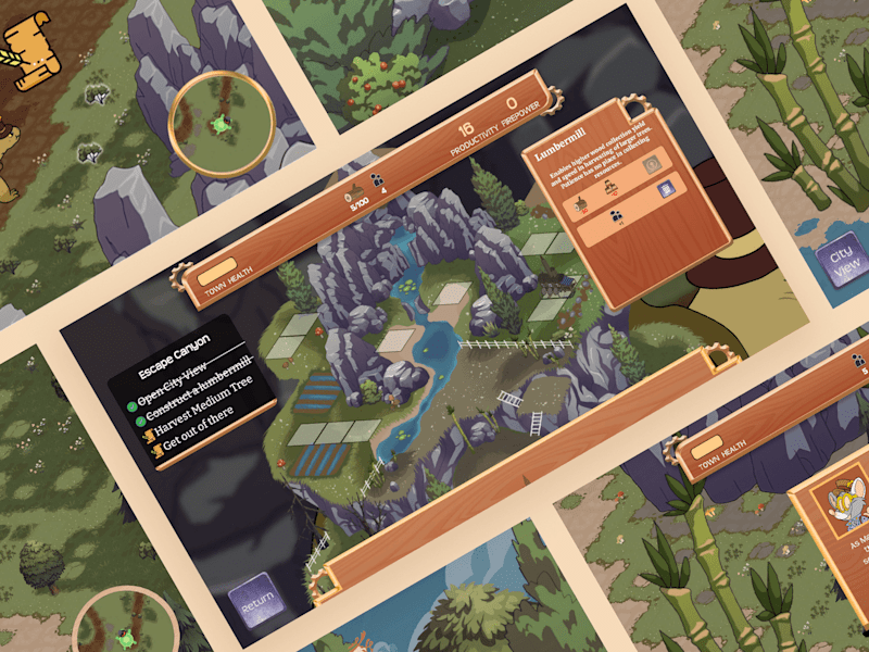 Cover image for Turtle Town - Game UI/UX