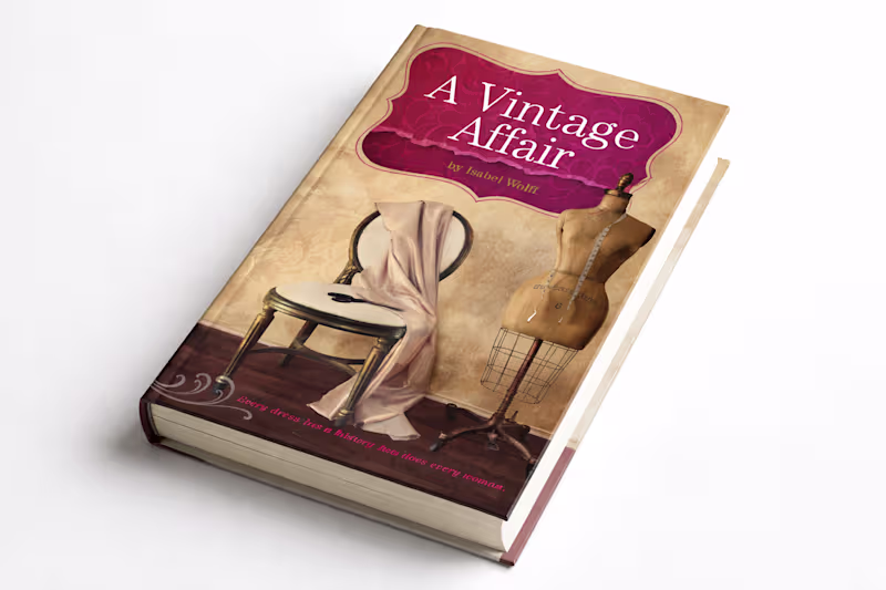 Cover image for Vintage Affair Book Cover Design