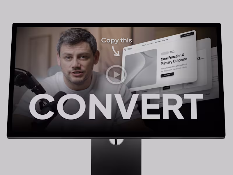 Cover image for DESIGNER EXPLAINS: The Ultimate Landing Page Formula - YouTube