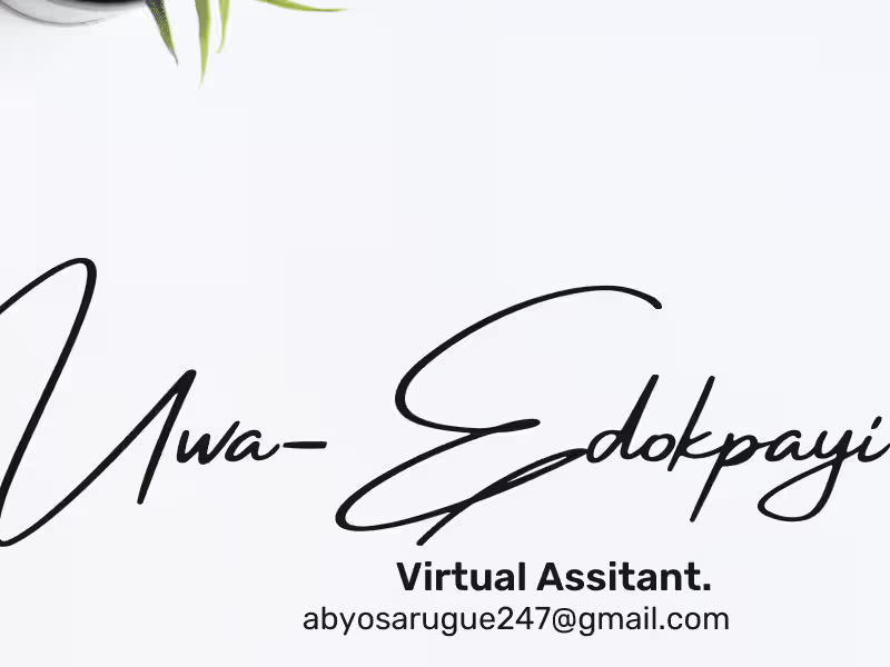 Cover image for From scheduling appointments to managing emails .Be rest assured