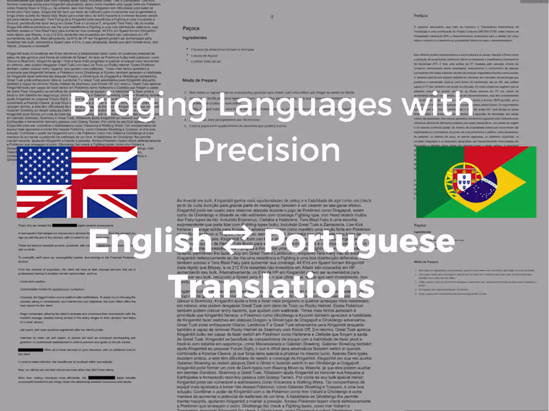 Cover image for Article Translation from English to Portuguese