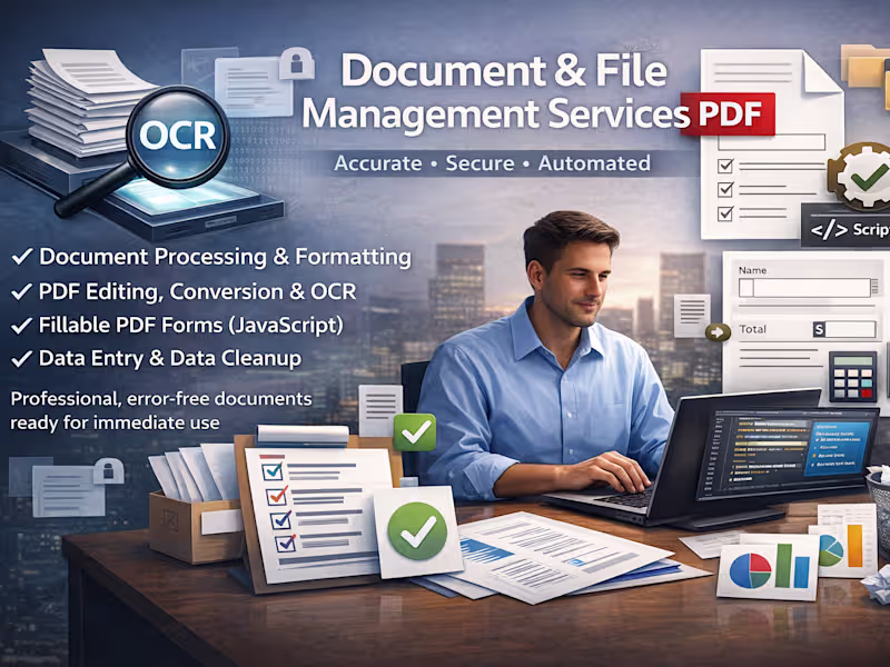 Cover image for I provide Document & File