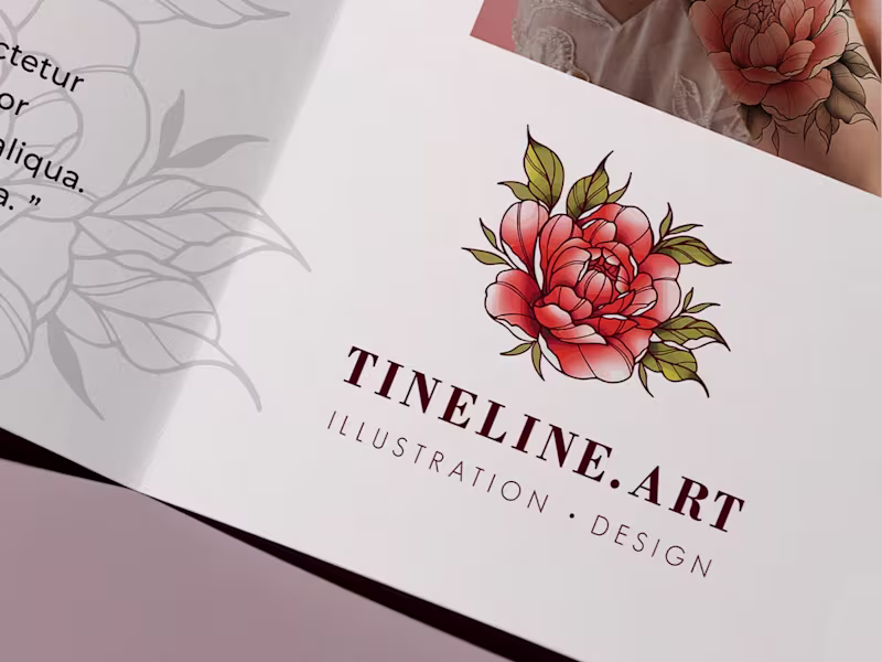 Cover image for Tineline.Art Brand Identity