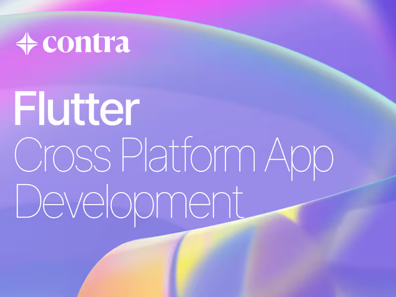 Cover image for Flutter: Cross Platform App Development