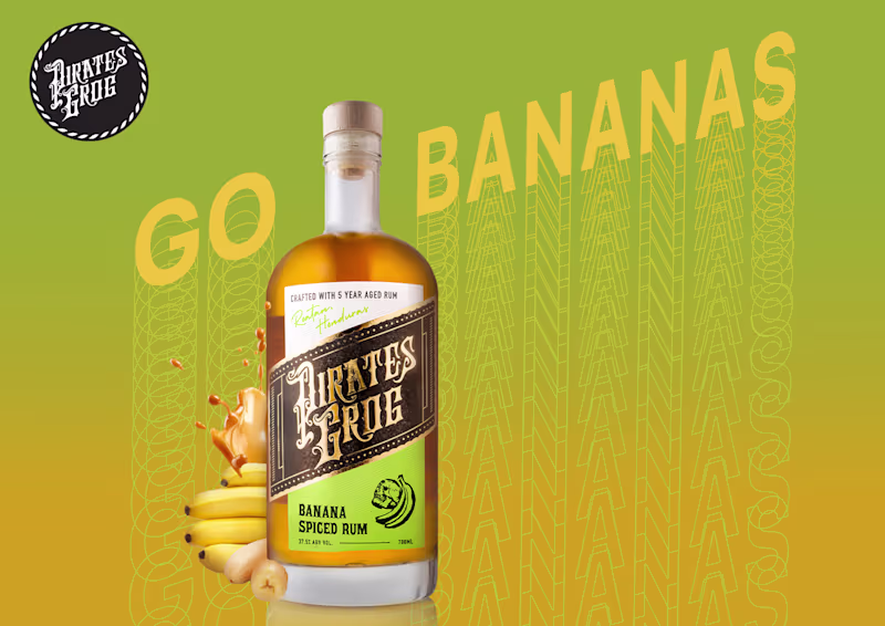 Cover image for PIRATES GROG RUM