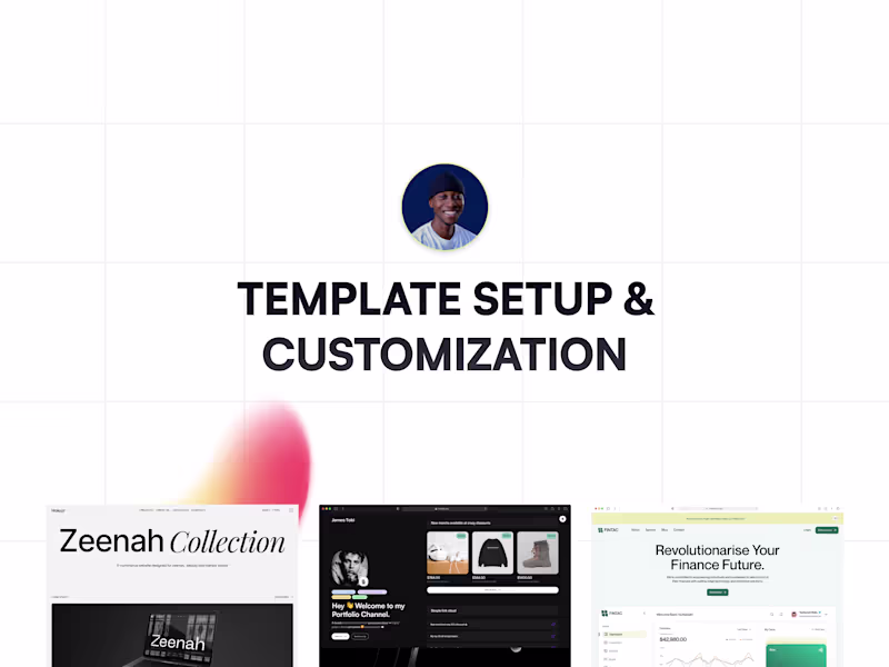 Cover image for Template Setup & Customization