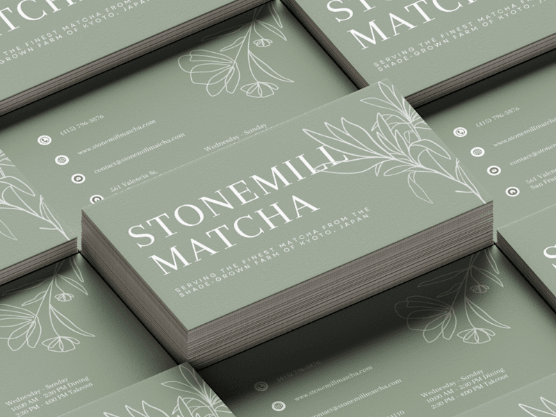 Cover image for Stonemill Matcha 