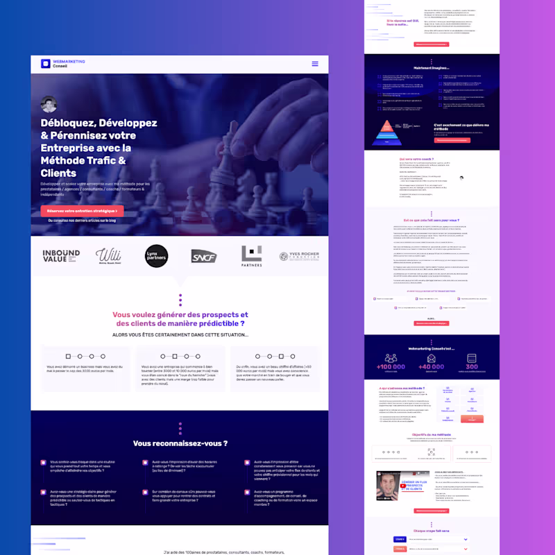 Cover image for Landing Page Website

- Niche: Landing