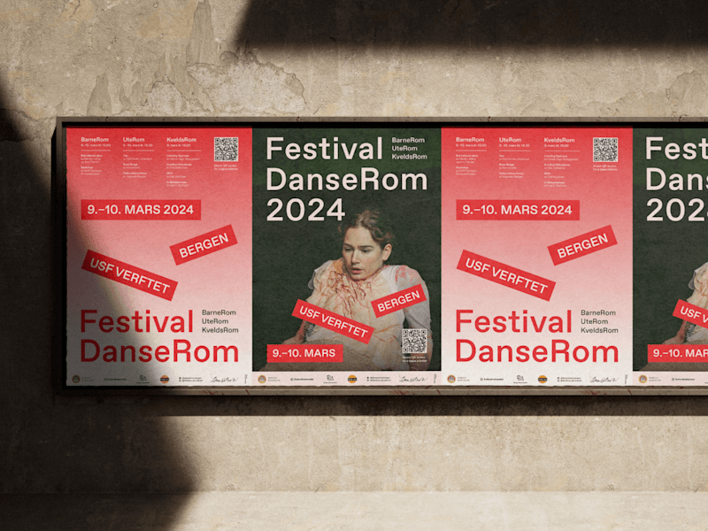 Cover image for Identity for DanseRom 2024