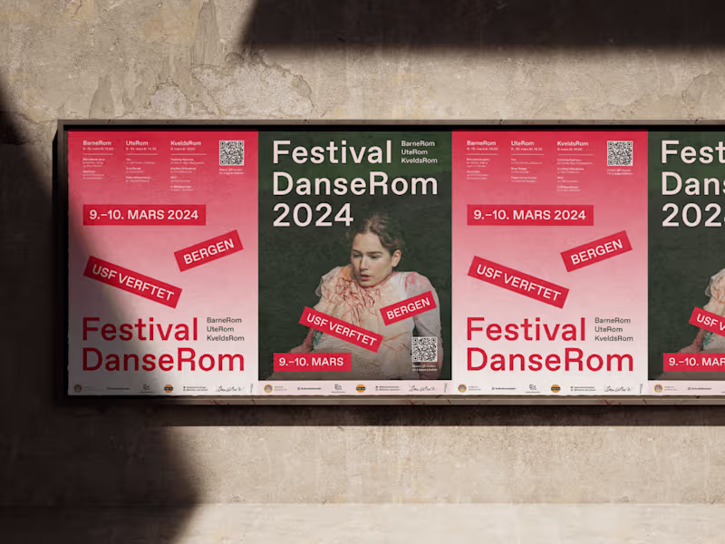 Cover image for Identity for DanseRom 2024