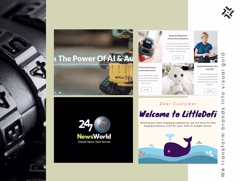 Cover image for Web & Brand Identity