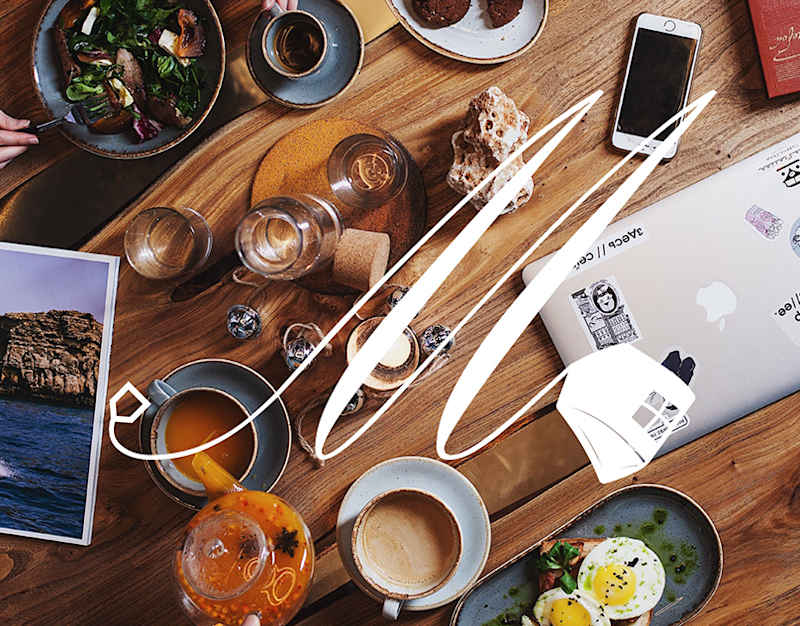Cover image for Mose's Teahouse - Logo on Behance