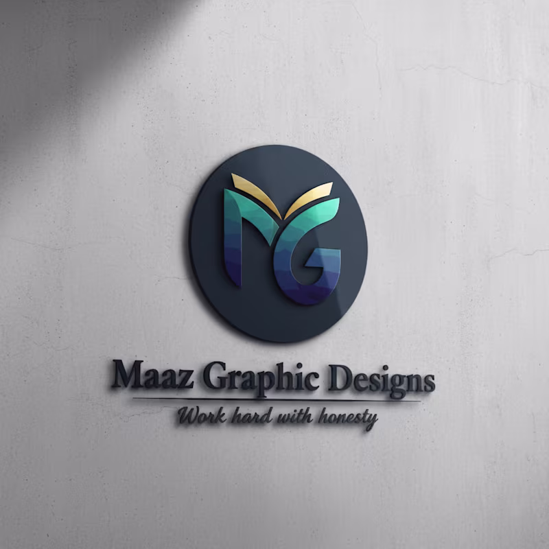 Cover image for Custom Logo Design & Professional 3D Mockups Building strong...
