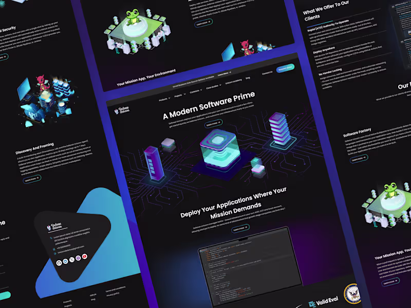 Cover image for Landing page for SAAS product