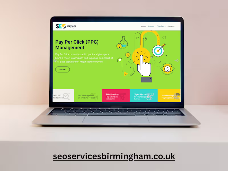 Cover image for SEO Services Birmingham - Digital Marketing & SEO Agency Website