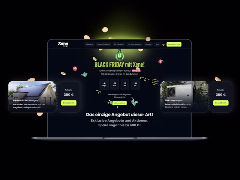 Cover image for Black Friday Landing Page