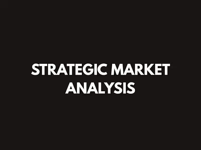 Cover image for Led end-to-end market research projects,