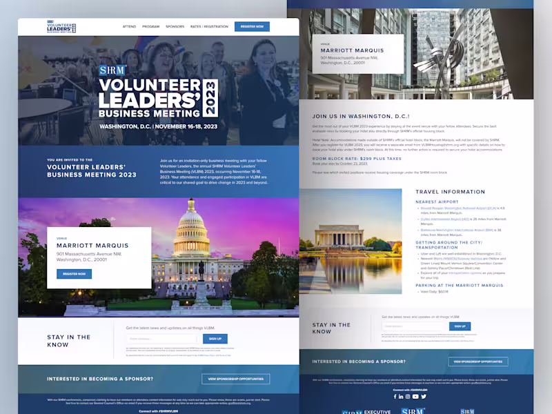 Cover image for SHRM Volunteer Leaders' Business Meeting