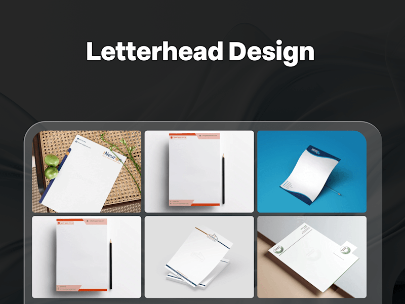 Cover image for Letterhead design