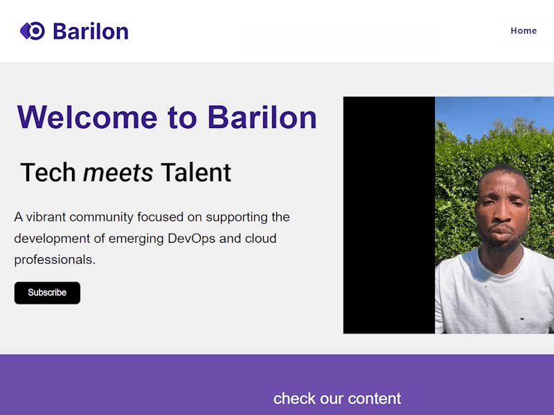 Cover image for Barilon Website Design – Built with Elementor & WordPress