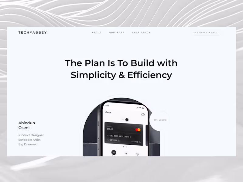 Cover image for End-to-end UIUX design