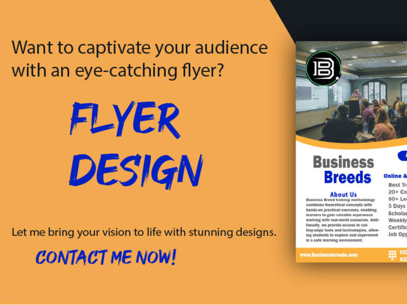 Cover image for I WILL DESIGN, FLYERS FOR YOU