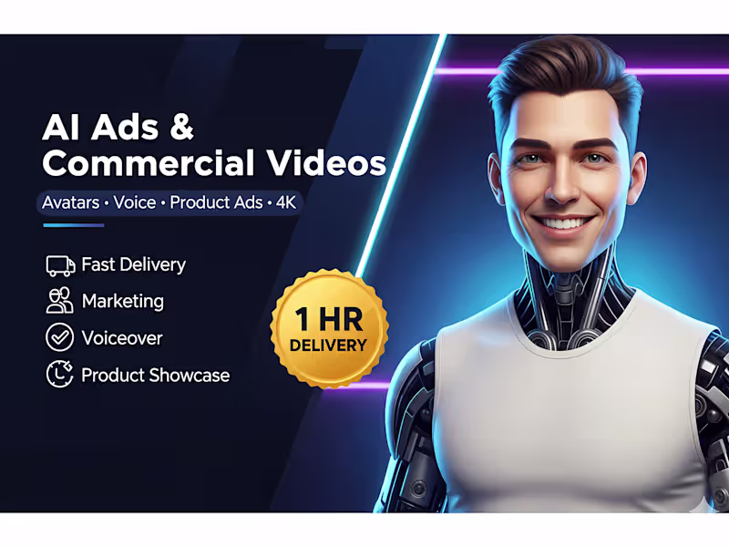 Cover image for 🏆 Cinematic AI Ads | Product, social media & Brand Videos