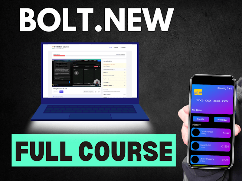 Cover image for Web and App Development with Bolt.NEW