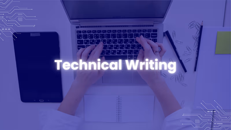 Cover image for Technical Writing for a major