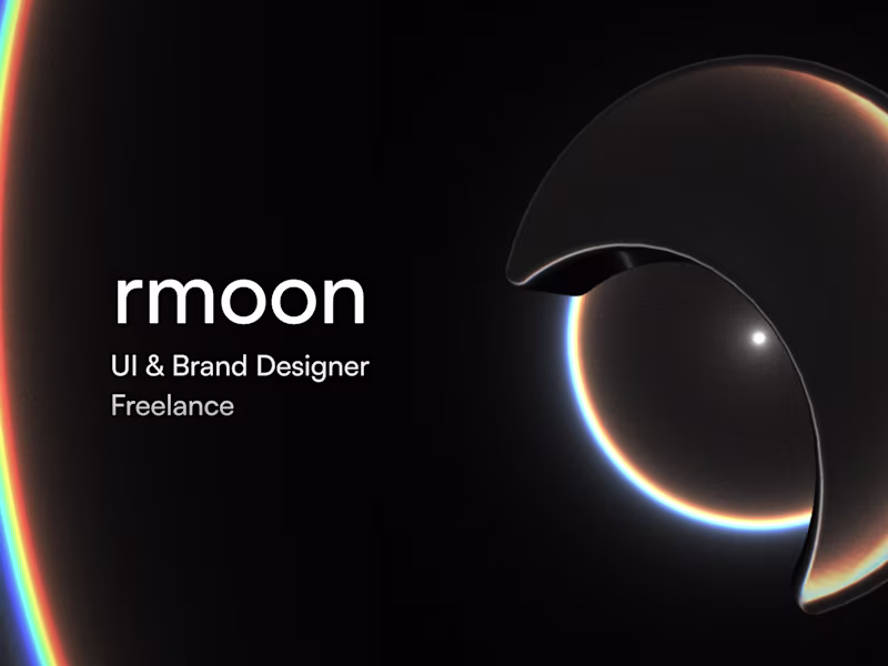 Cover image for My portfolio🌜rmoon.me