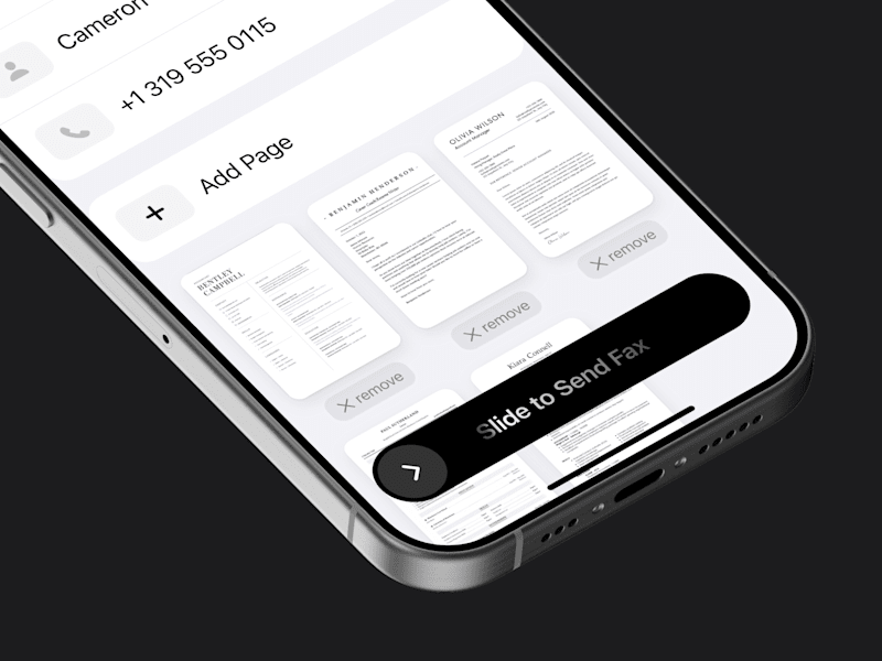 Cover image for Fax Sending App for iOS