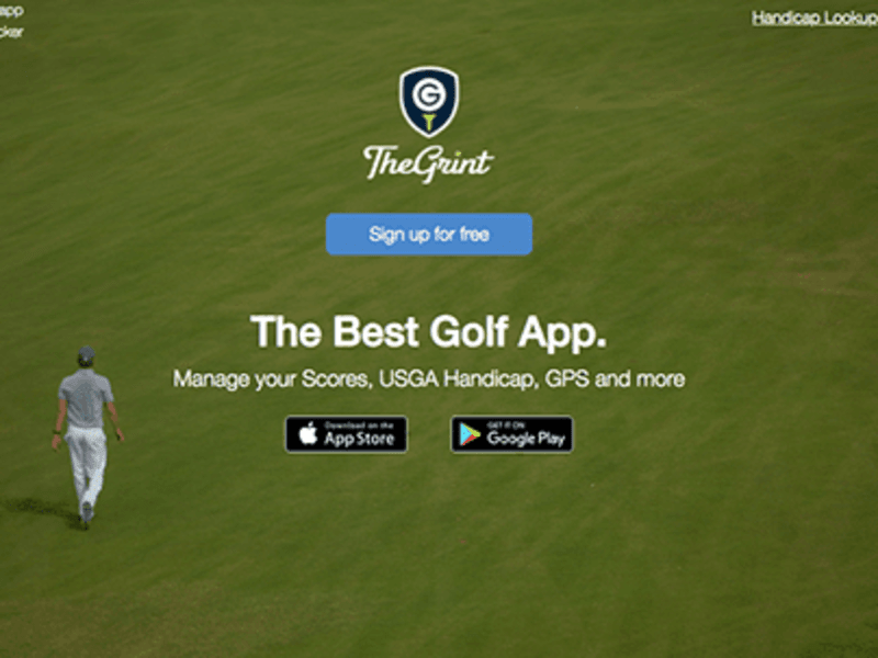 Cover image for TheGrint | Golf GPS and Handicap Tracker / Calculator free mobi…