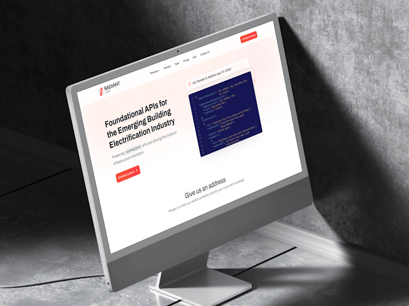Cover image for RadiantLabs Website