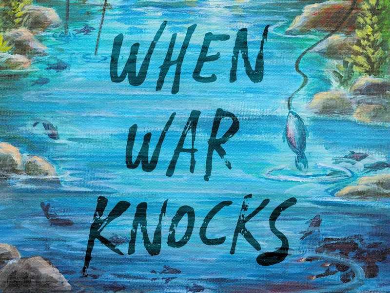Cover image for Novel: When War Knocks