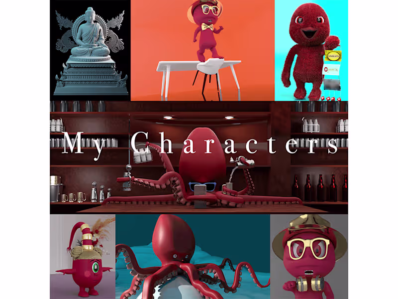 Cover image for 3D character modeling