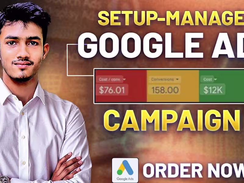 Cover image for Google Ads Expert for Your Business