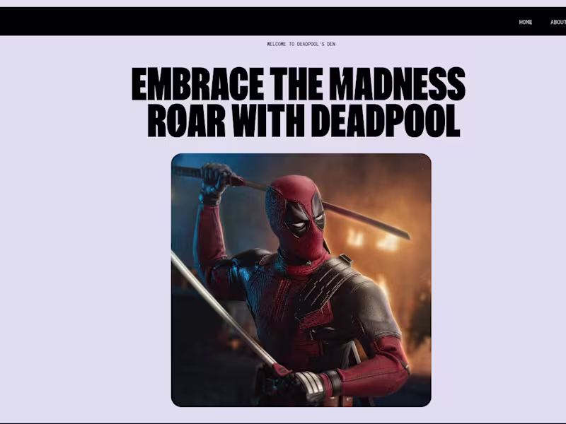 Cover image for Marvel Deadpool