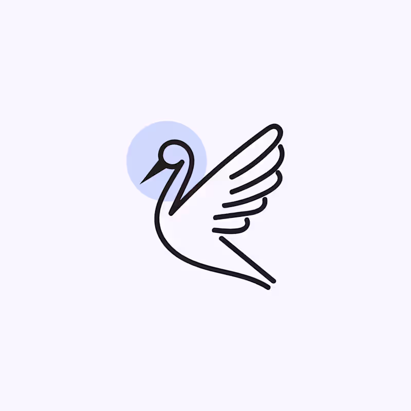 Cover image for Minimalist Swan Logo Design