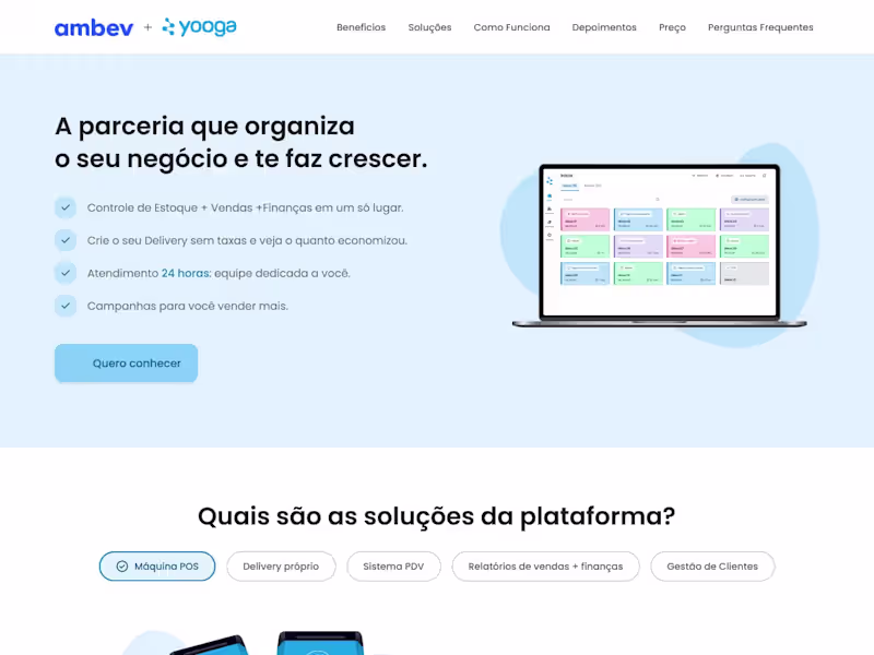 Cover image for Ambev & Yooga