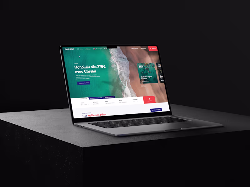 Cover image for Corsair Rebranding and Website Redesign