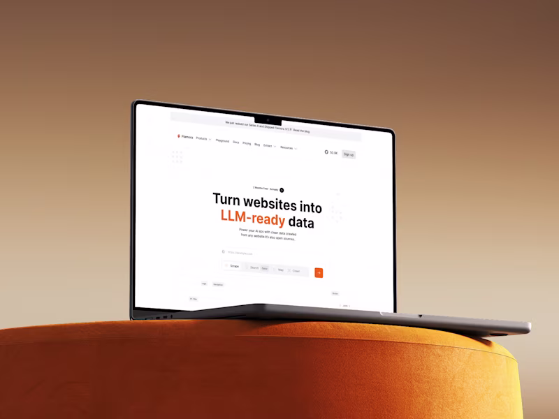 Cover image for Flamora – AI-Ready Web Data Website Development in Webflow