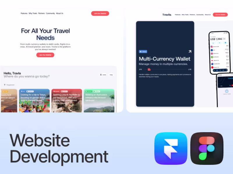 Cover image for Website Development