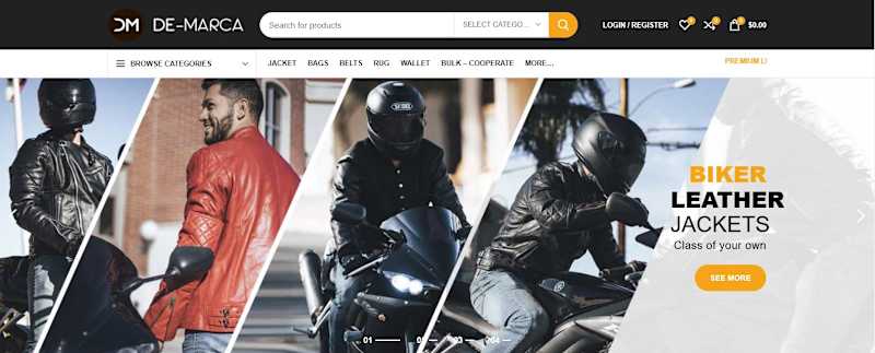 Cover image for Leather Jacket Brand - Social Media Design