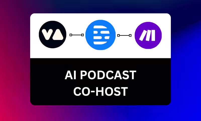 Cover image for AI Podcast Co-Host

This is a